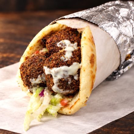 Falafel Gyro Wrap